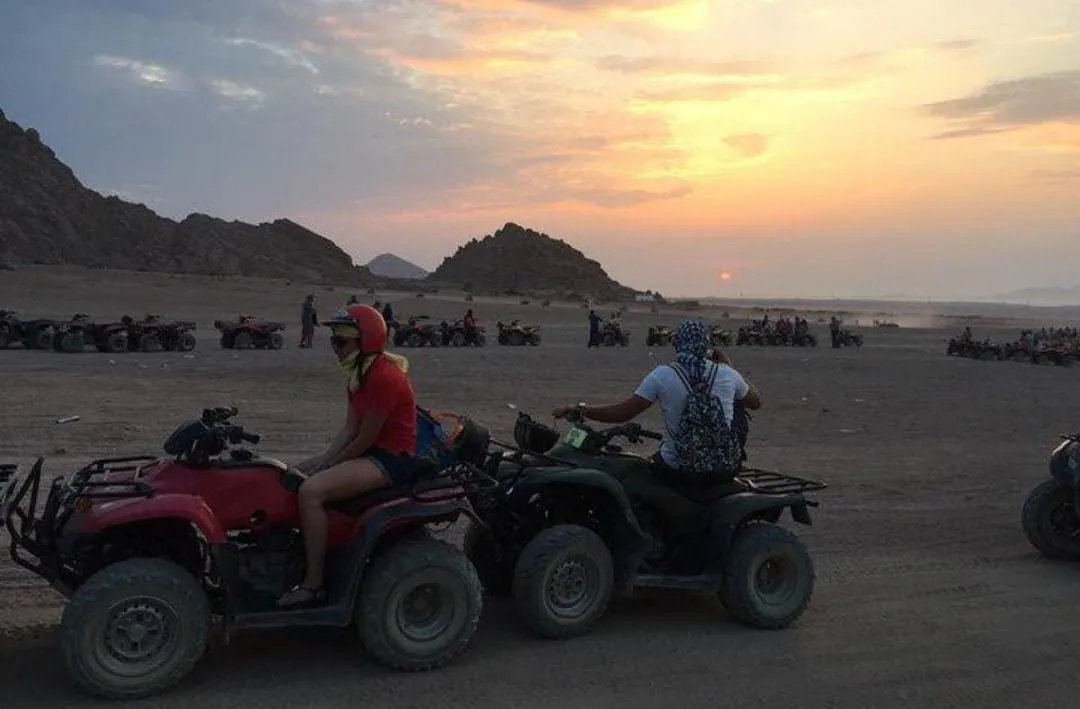 🏜️ Desert Safari Adventure – Sharm El Sheikh ATV • Bedouin Village • Sunset Experience